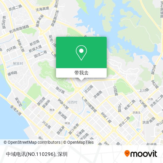 中域电讯(NO.110296)地图