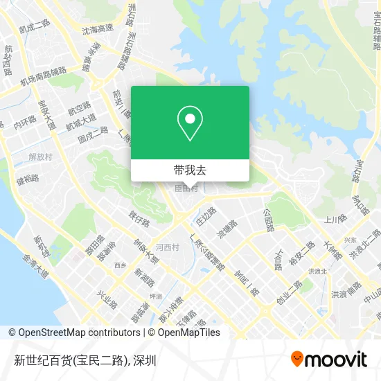 新世纪百货(宝民二路)地图