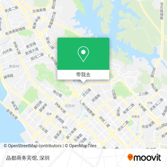 晶都商务宾馆地图