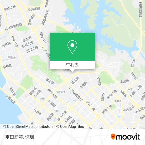 臣田新苑地图