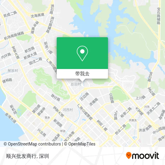顺兴批发商行地图