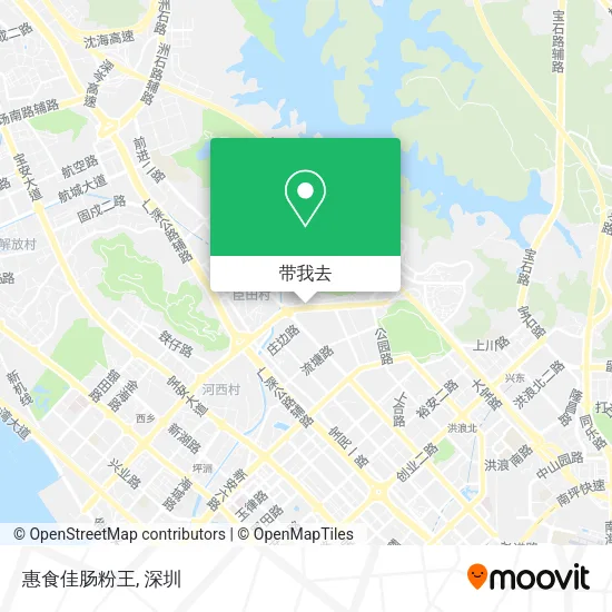 惠食佳肠粉王地图