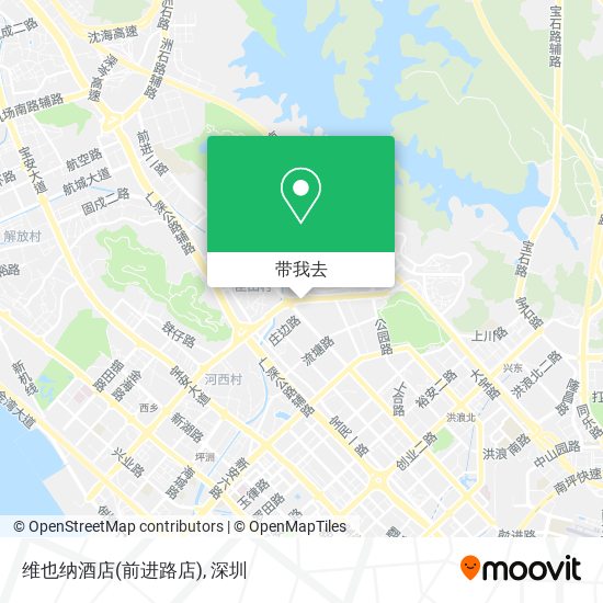 维也纳酒店(前进路店)地图