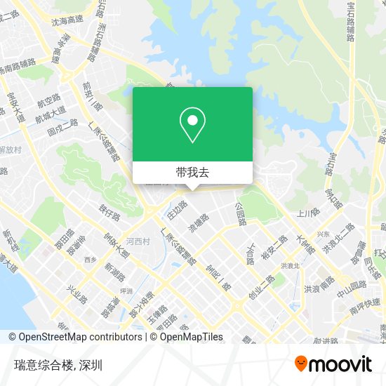 瑞意综合楼地图