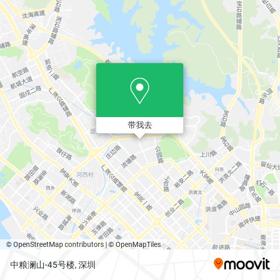 中粮澜山-45号楼地图