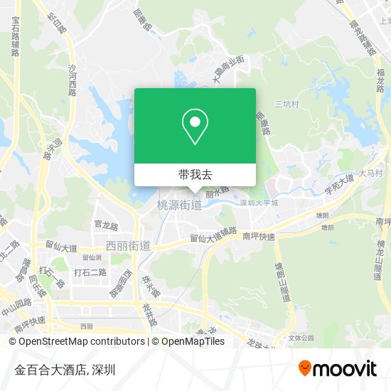 金百合大酒店地图