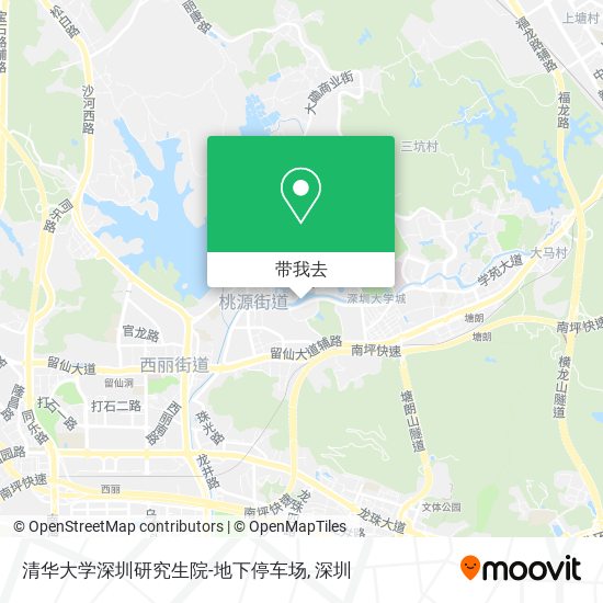 清华大学深圳研究生院-地下停车场地图