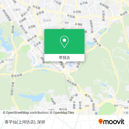 香芋仙(上河坊店)地图