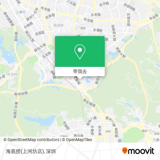 海底捞(上河坊店)地图