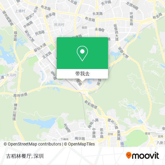 古稻林餐厅地图