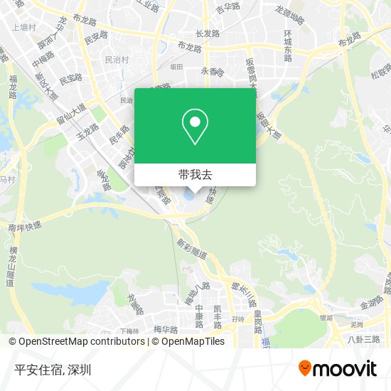平安住宿地图