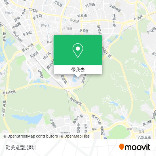 勤美造型地图