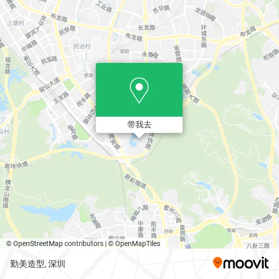 勤美造型地图