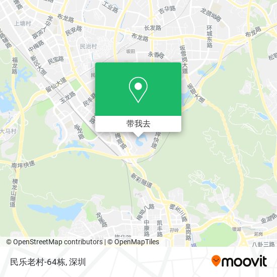 民乐老村-64栋地图