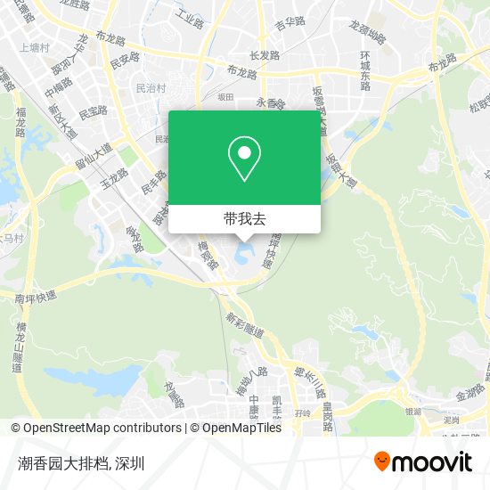 潮香园大排档地图
