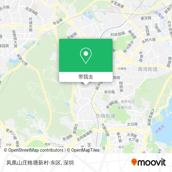 凤凰山庄格塘新村-东区地图