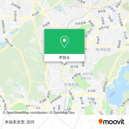 来福美发室地图
