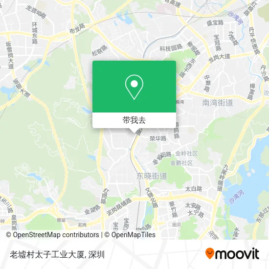 老墟村太子工业大厦地图