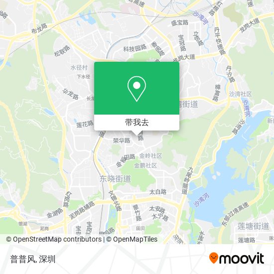 普普风地图