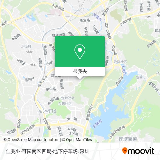 佳兆业·可园南区四期-地下停车场地图