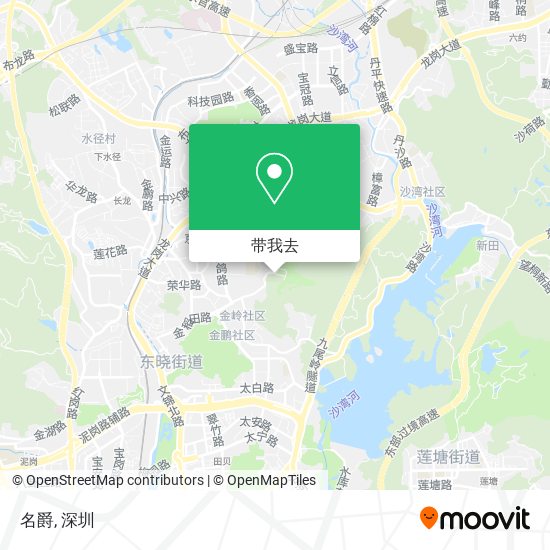 名爵地图