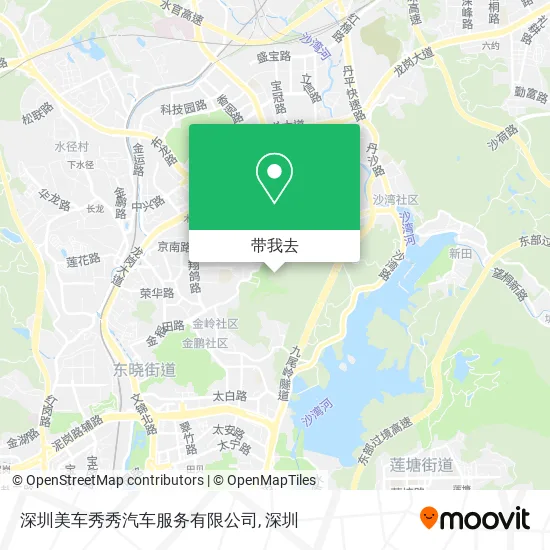 深圳美车秀秀汽车服务有限公司地图