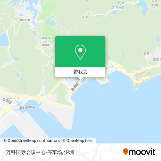 万科国际会议中心-停车场地图