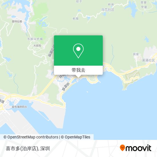 喜市多(泊岸店)地图