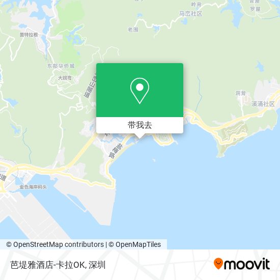 芭堤雅酒店-卡拉OK地图