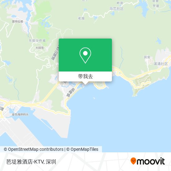 芭堤雅酒店-KTV地图