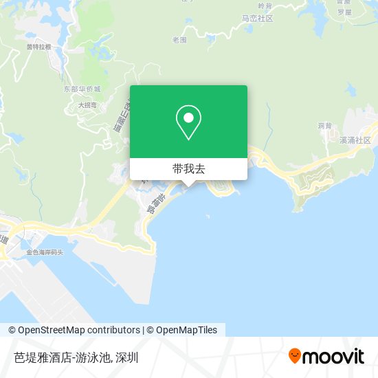 芭堤雅酒店-游泳池地图