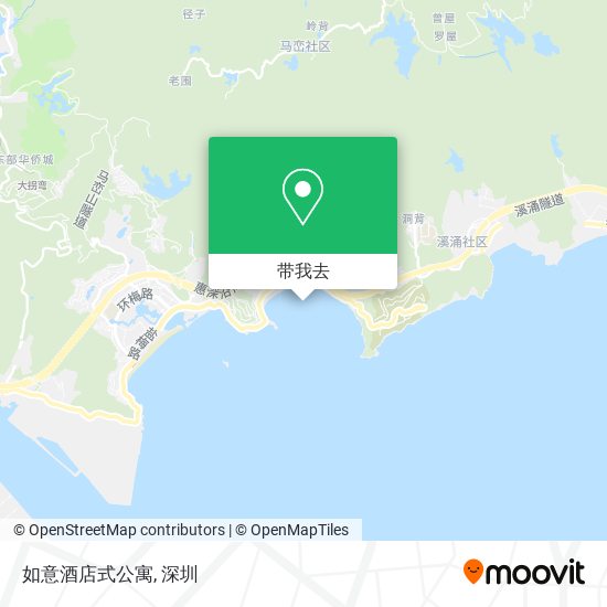 如意酒店式公寓地图