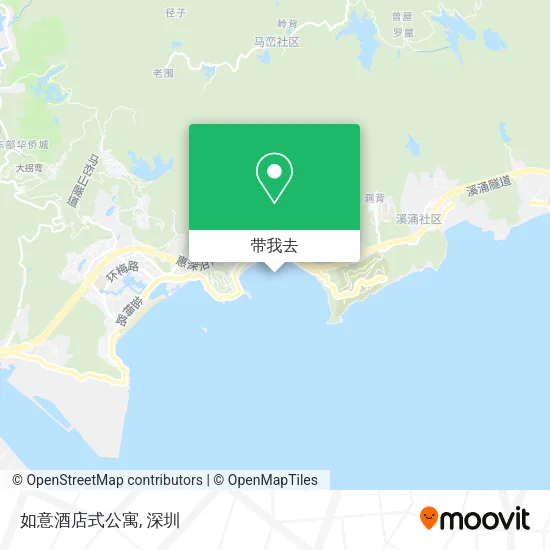 如意酒店式公寓地图