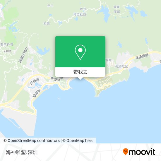 海神雕塑地图