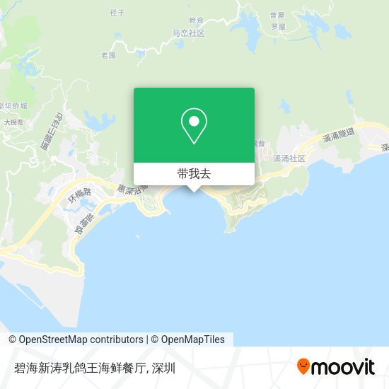 碧海新涛乳鸽王海鲜餐厅地图