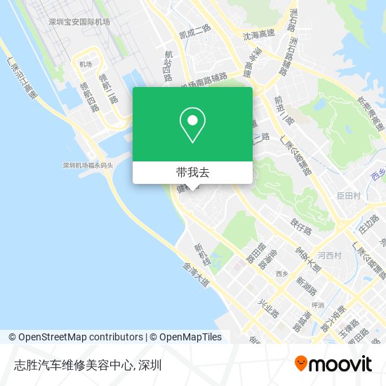 志胜汽车维修美容中心地图