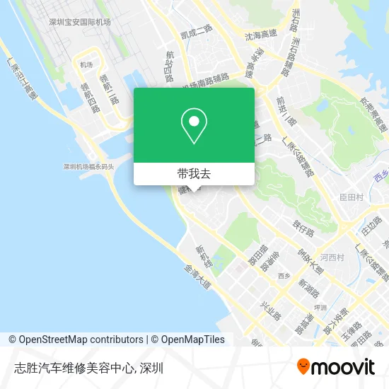 志胜汽车维修美容中心地图