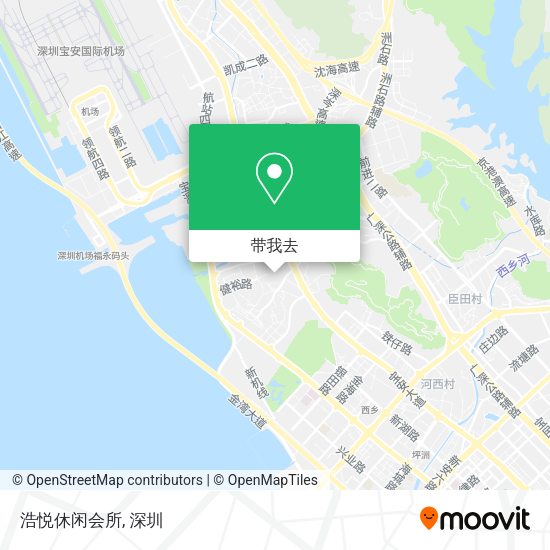 浩悦休闲会所地图