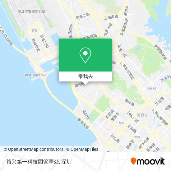 裕兴第一科技园管理处地图