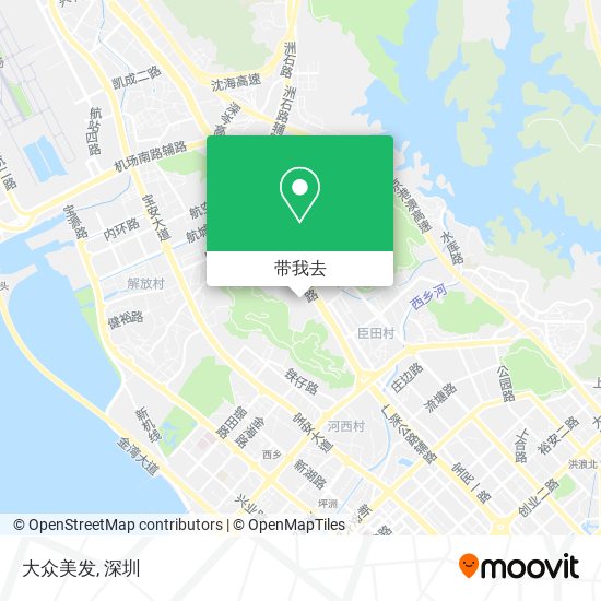 大众美发地图