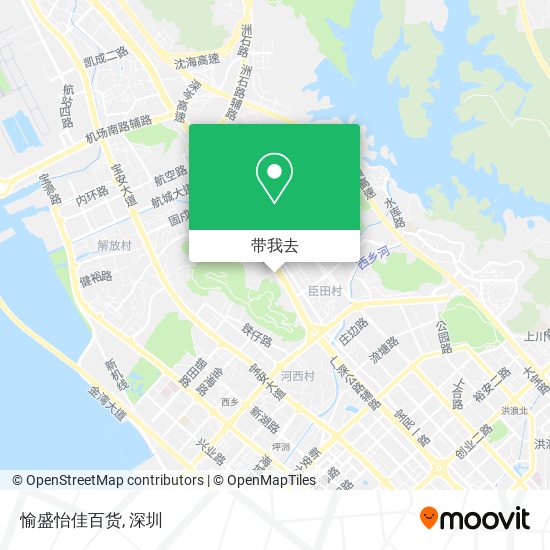 愉盛怡佳百货地图