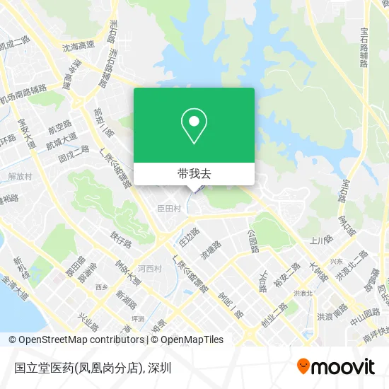 国立堂医药(凤凰岗分店)地图