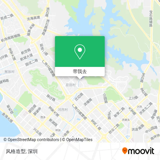 风格造型地图