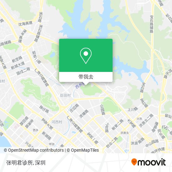 张明君诊所地图