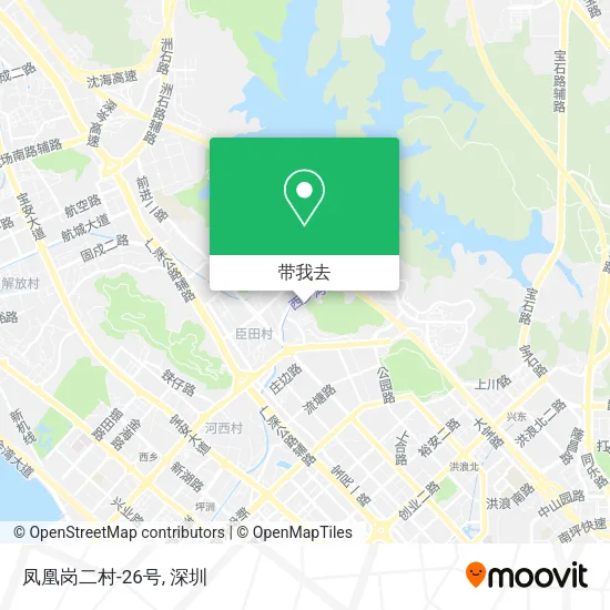 凤凰岗二村-26号地图