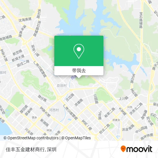 佳丰五金建材商行地图