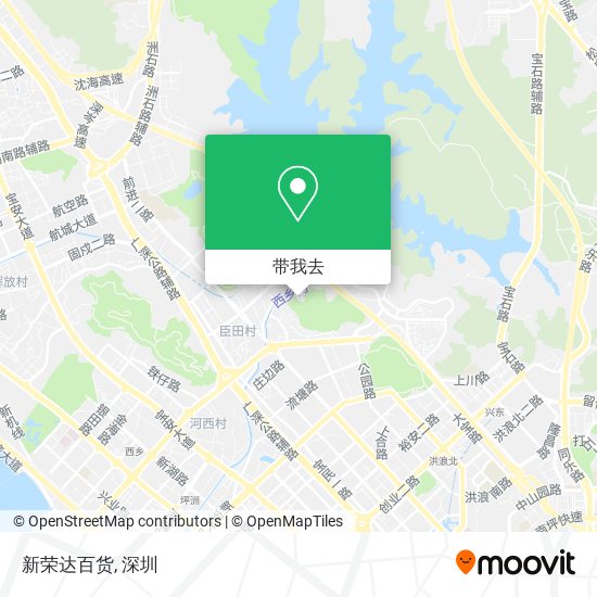 新荣达百货地图