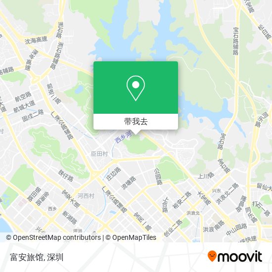 富安旅馆地图
