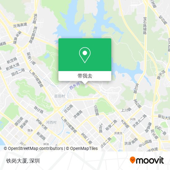 铁岗大厦地图
