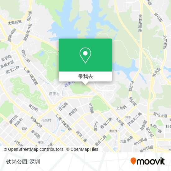 铁岗公园地图